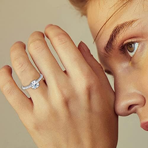 יסטו אופנה טבעות לנשים גבירותיי מסיבת טבעת כלה 610 אופנה גיף אגס בצורת טיפה בצורת טבעת חתונה זירקון טבעות בציר גברים של טבעות