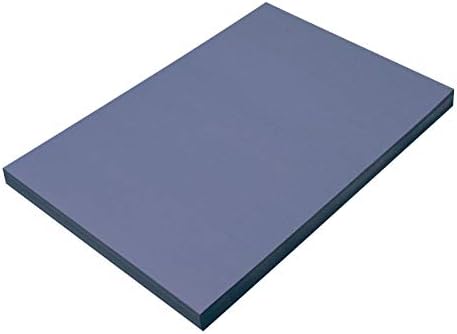 נייר בנייה של Prang, כחול, 12 x 18, 100 גיליונות