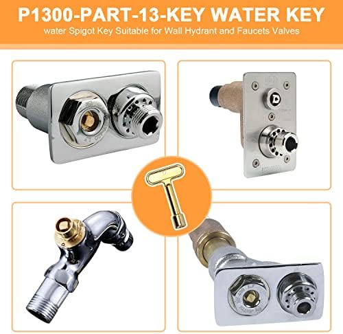 1300-חלק-13-מפתח מפתח מים מפתח ברז מים מתאים לברז קיר ושסתומי ברזים