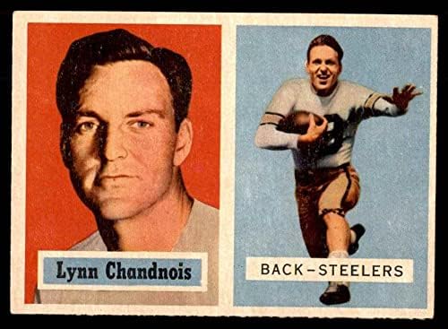 1957 Topps 137 Lynn Chandnois Pittsburgh Steelers Ex Steelers