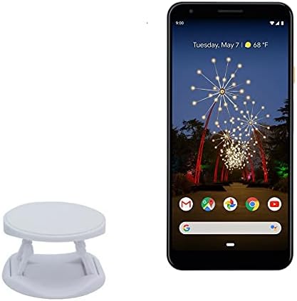 אחיזת טלפון עבור Google Pixel 3A XL - מחזיק הטיה של Snapgrip, Back Grip Enhancer Tilt Stand for Google Pixel 3a XL - Winter White