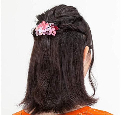 נורן יפני גדול שיער סיכת / שיער אביזרי פרח סאקורה שיער קליפ / עבור עבה שיער דק שיער לאישה ילדה