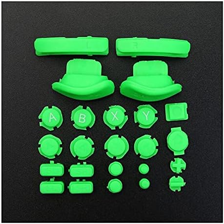 24 יחידות החלפת סט מלא טריגר טריגר כיוון כרית ג ' ויסטיקים מפתחות כפתור עבור מתג שמחה-קון ירוק