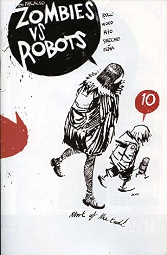 זומבים נגד רובוטים 10 וי-אף; איי-די-וו קומיקס / אשלי ווד