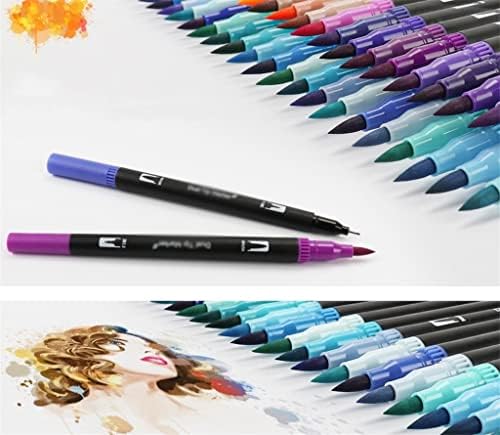 SDGH 100/120 צבעים סמני אמנות בצבעי מים הגדרת עט מברשת קצה כפול קצה פינליינר ציור ציור ציור ציור לצביעה מנגה