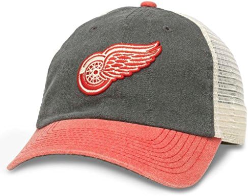 מחט אמריקאית NHL Hanover Logo רשת Strapback Trucker כובע מתכוונן