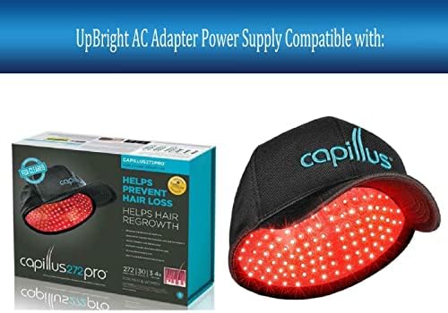 Upbright 5V AC/DC מתאם תואם לקפילוס 272 202 82 פלוס Ultra 410 כובע כובע Capillus272 Capillus82 Capillus202 Capillusplus capillusultra