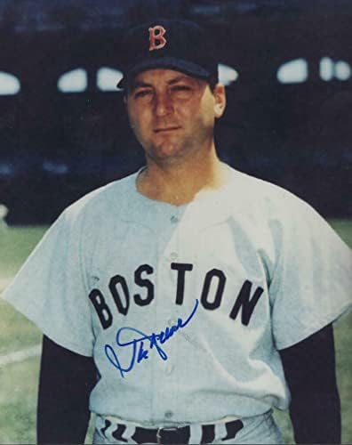 Ike delock boston red sox חתום חתימה 8x10 צילום w/coa - תמונות MLB עם חתימה