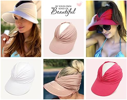 שמש כובע נשים שמש חוף מגן כובע הגנה עם רחב ברים עבור ספורט חוף גולף טיולים