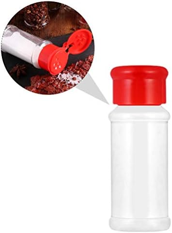 צנצנות תיבול של קאבילוק בקבוקי צנצנות פלסטיק: 20 יחידות לשימוש חוזר במכלי אחסון ברורים מכולות תיבול לאחסון תיבול מנגל, נצנצים, מכולות