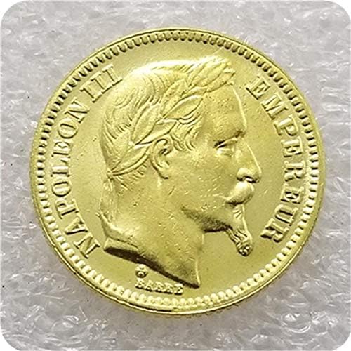מלאכה מצרפת 1859 מטבעות 2188 Coin Collection מטבע זיכרון