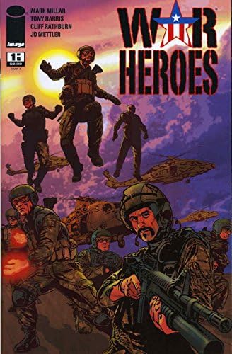 גיבורי מלחמה 1 א / נ. מ.; ספר קומיקס תמונה / מארק מילר / טוני האריס