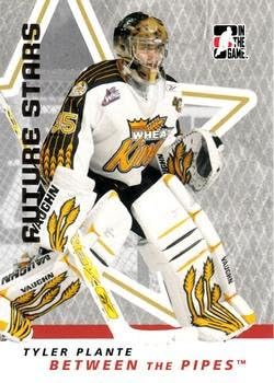 טיילר פלנטה 2006-07 בין כרטיס ההוקי NHL Pipes 51 מלכי חיטה ברנדון