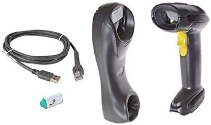 DS6878 סורק Bluetooth 2D ו- 1D Scanner, כולל עריסה וחוט USB