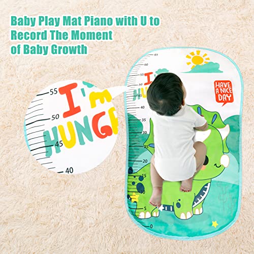 אונג נאמו תינוק לשחק מחצלת תינוק חדר כושר תינוק לשחק מחצלות עבור רצפת לשחק פסנתר כושר עם אורות חושי צעצועים לשחק מחצלות לתינוקות ופעוטות