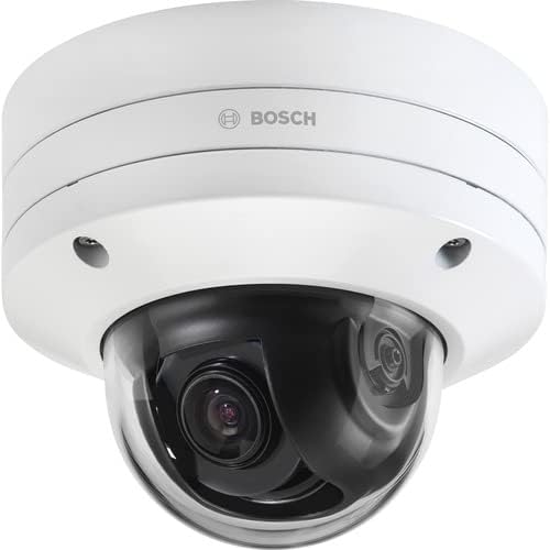Bosch Flexidome IP 8 Megapixel 4K מצלמת רשת - צבע, מונוכרום - כיפה - H.265, H.264, MJPEG, H.265/HEVC - 3840 x 2160-3.90 ממ- 10 ממ עדשה