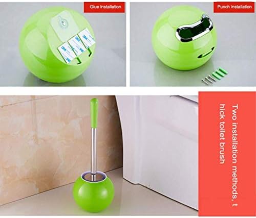 מברשת אסלה עמידה של Shangyue מברשת אסלה ומחזיק אמבטיה יצירתית סט אסלה מברשת שירותים מכילה פח אשפה של מברשת כדורים ארוכת