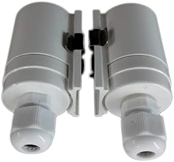 T8 צינור LED קל מחבר אטום למים IP66 מחבר אטום למים עבור T8 צינורות LED אטומים למים מקפיא חיצוני מנורה מקורה - ערכות מחברים אטומות למים