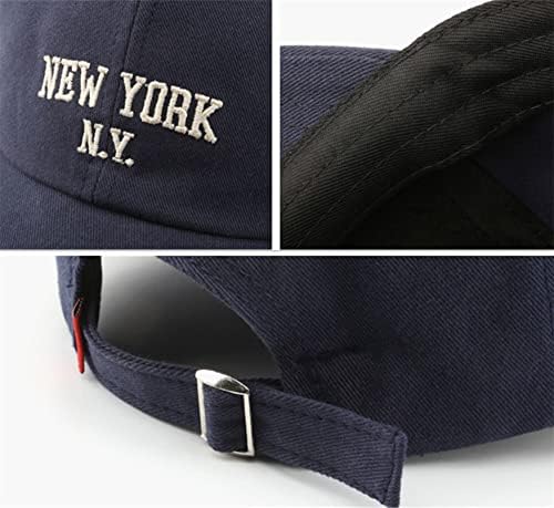 טהור פאנג יוניסקס ניו יורק כובע רקמת בייסבול כובע מתכוונן סנאפבק בציר שטף אבא כובע