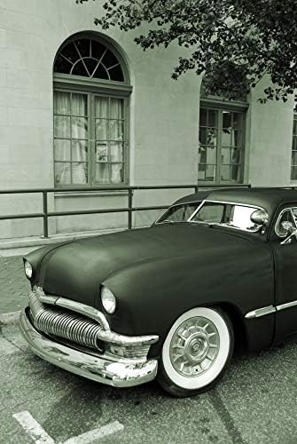 1950 50 קצוץ תמונה מותאמת אישית 8 1/2 איקס 11 צילום תואם עם פורד רכב מתנת רכב חם מוט קלאסי מותאם אישית בציר קיר אמנות בית משרד מוסך חנות
