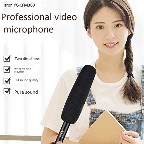 מיקרופון 3.5 ממ 5 מ ' מיקרופון מצלמה ראיון מיקרופון רחוב לחיות טנדר מיקרופון חדשות ראיון מיקרופון