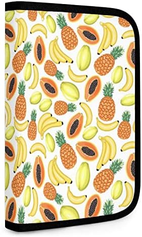 דפוס פירות אננס בננה מצחיק שקית כלים קטנה לתיקון ניידים אחסון כלי אחסון ארגון כיס עם רוכסן