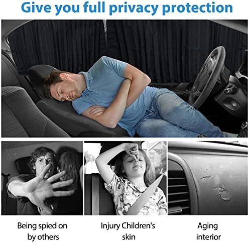 גווני חלון רכב xcbyt - 4 וילונות רכב מחשבים כיסויי חלון מכסים הפנים הגנה מפוארת שמש, סנוור וקרני UV הגנה לילדים מגנט