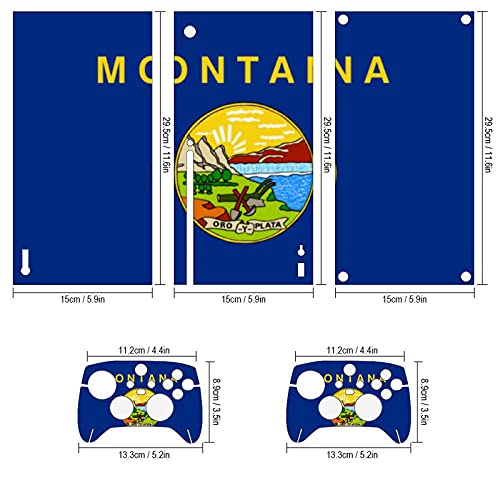 דגל של מונטנה Xbox Series Console ו- Controller Skins
