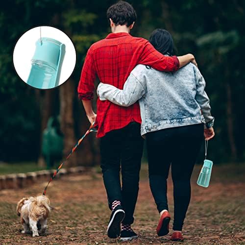 בקבוק מים לכלבים בקיבולת גדולה של 19 עוז, מתקן מים לכלבים נייד חסין דליפות עבור אביזרי נסיעות לכלבים גדולים בינוניים קטנים קלים לחיות
