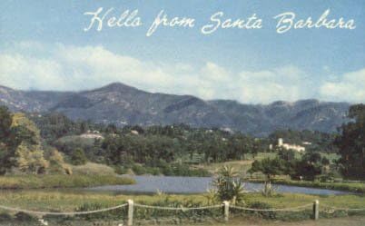 סנטה ברברה, גלויה קליפורניה