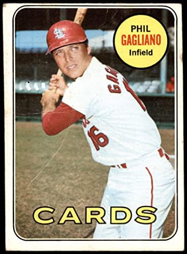 1969 Topps 609 Phil Gagliano St. Louis Cardinals Cardinals