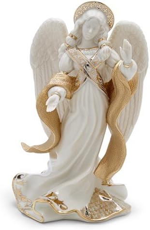 LENOX ברכה ראשונה בברכה חרסינה פסלונין, מלאך השלום