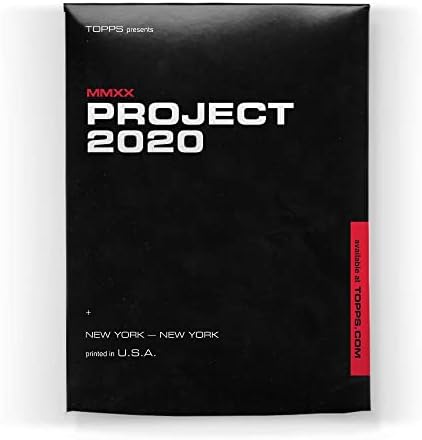 טופפס פרויקט 2020 כרטיס בייסבול 66 1989 קן גריפי ג'וניור מאת ג'ייקוב רוצ'סטר - רק 9,356 תוצרת!