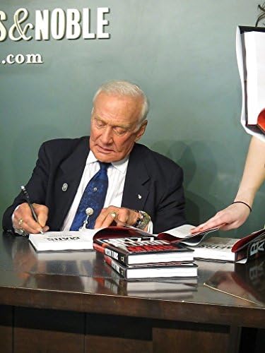 Buzz Aldrin חתום משימה למאדים אפולו 11 איש שני על מון בקט באס
