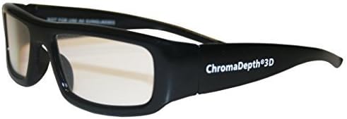 משקפי כרומפרו מפלסטיק 3 ד', מסגרות מתקפלות שחורות