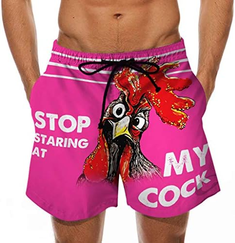 מכנסיים קצרים של Worpbope Mens הקיץ הדפסה בהתאמה אישית מכנסי חוף יבש מהירים עם מכנסי שחייה נוחים נושמים נושמים