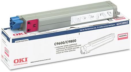 אוקי-42918902 טונר, 15000 תפוקת עמודים, מגנטה-נמכר כ - 1 כל אחד - מדפיס קווים וקצוות חלקים ועקביים.